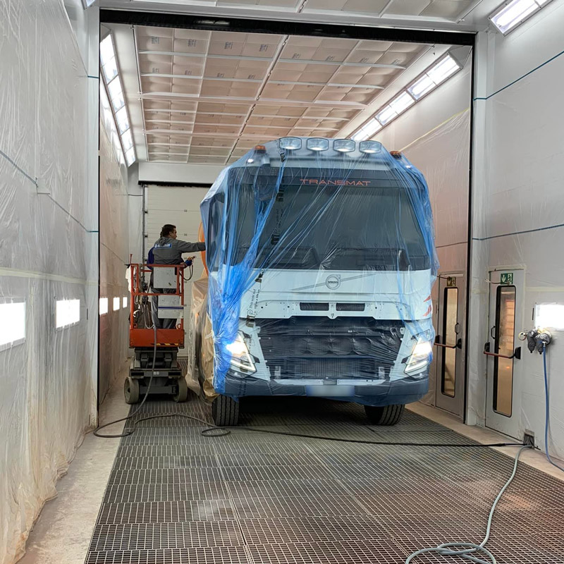 peinture camion dole